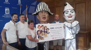 Entrega del cheque
