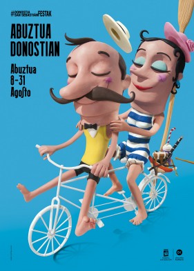 Cartel de Abuztua Donostian