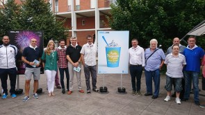Aurkezpenaren argazki bat