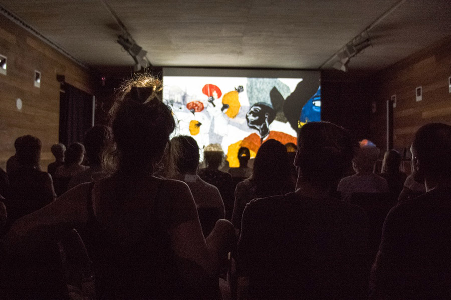 Proyección en San Telmo Museoa