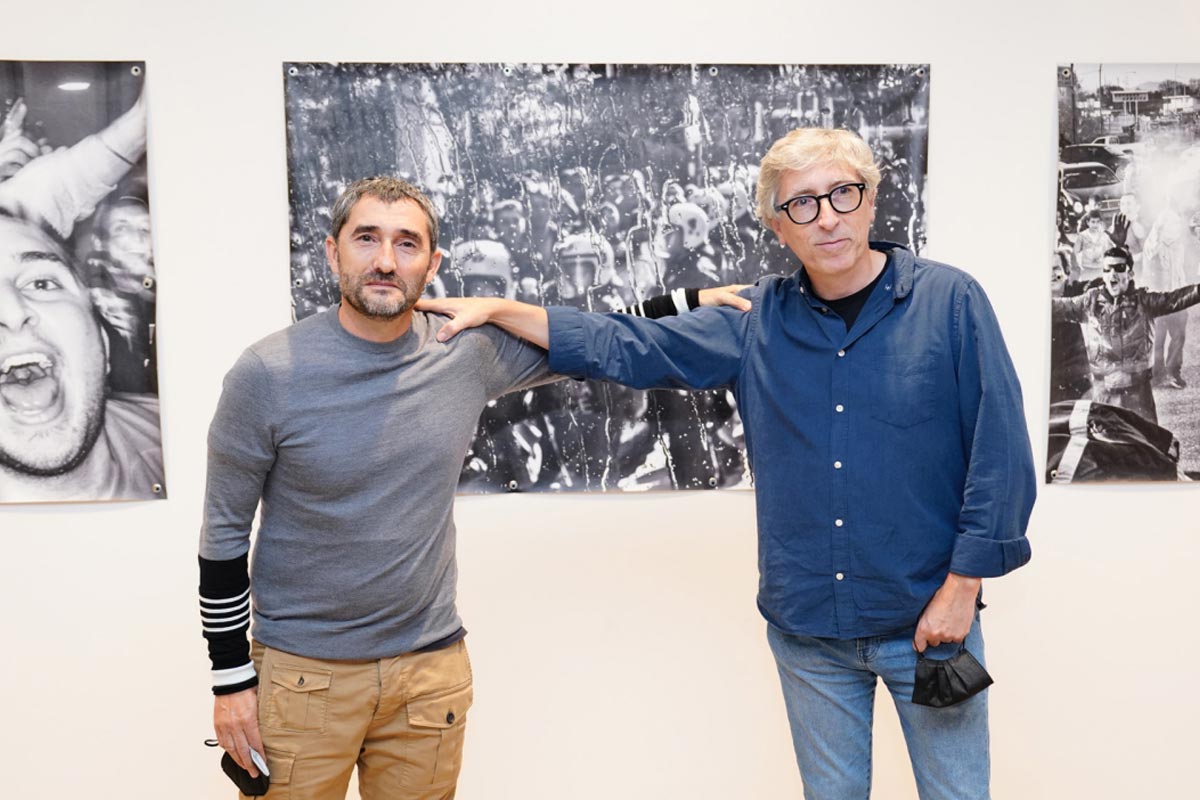 Ernesto Valverde y David Trueba - Exposición El otro lado