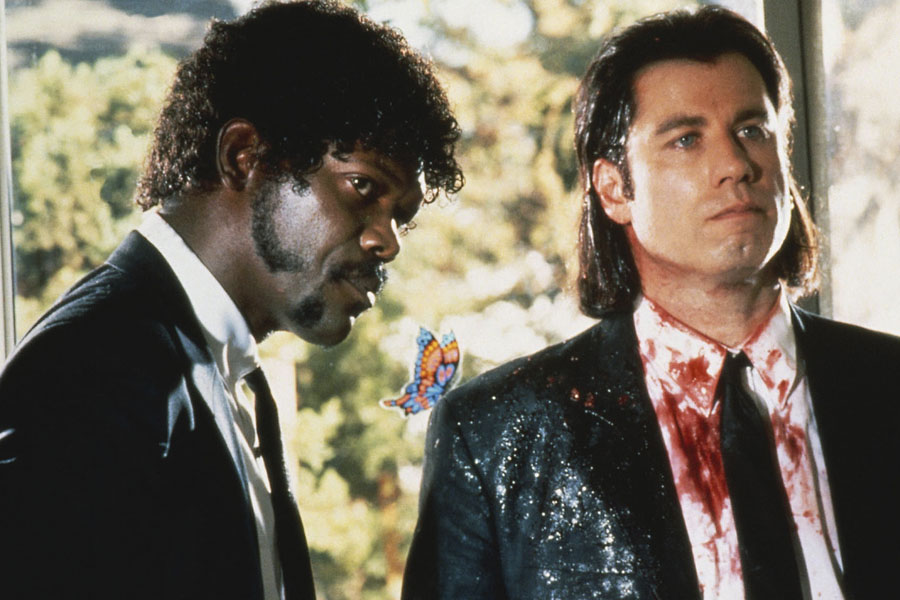 Pulp Fiction filmeko irudi bat