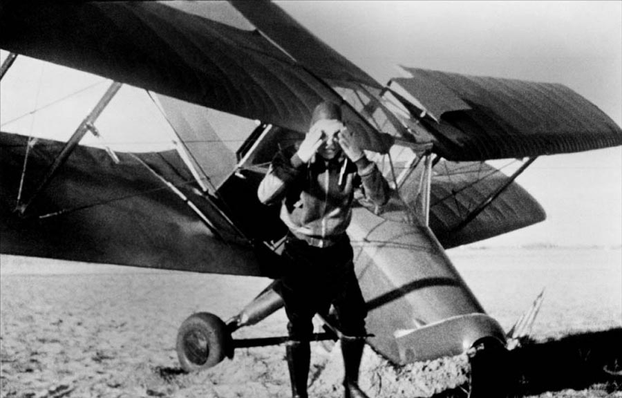 Piloto de avión en la Guerra civil.