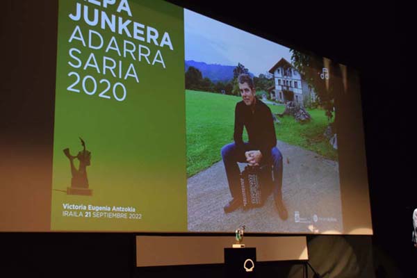 Imagen de la entrega de premios.