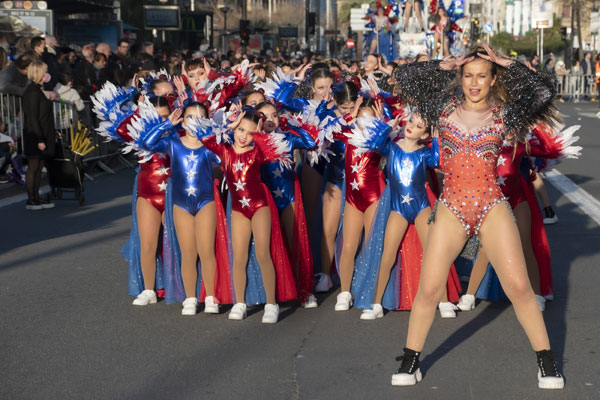 Comparsa Coco Dance en los Carnvales de Donostia de 2022