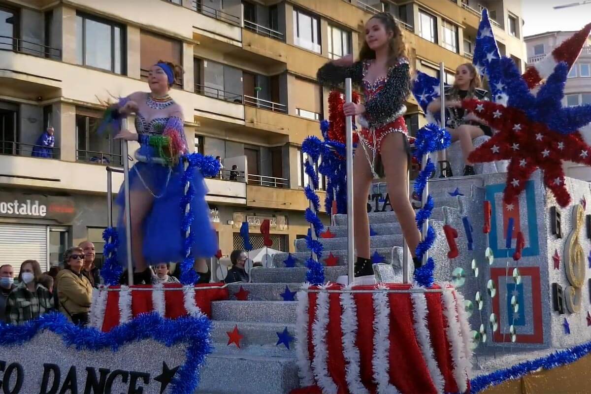 Coco Dance konpartsa Inauterietan 2022.