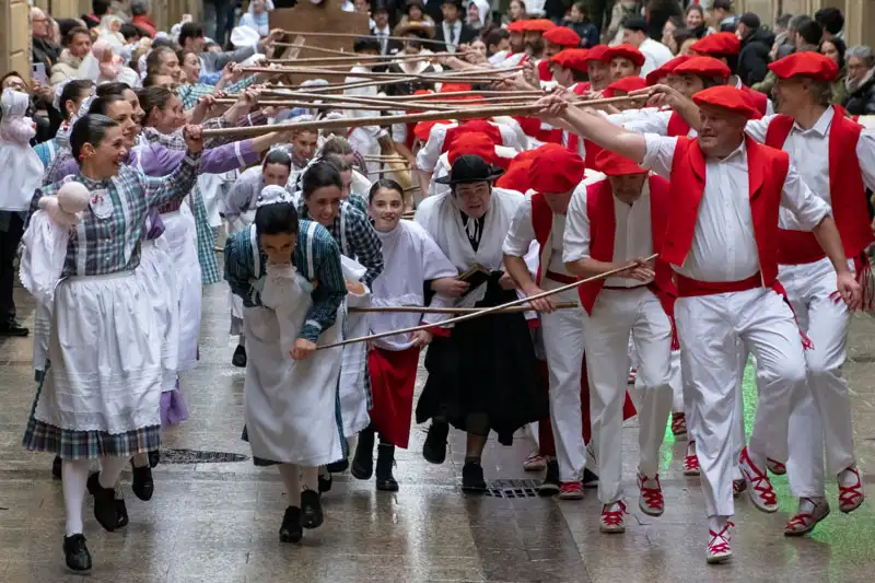 Kalejira de Inudeak eta artzaiak por Donostia