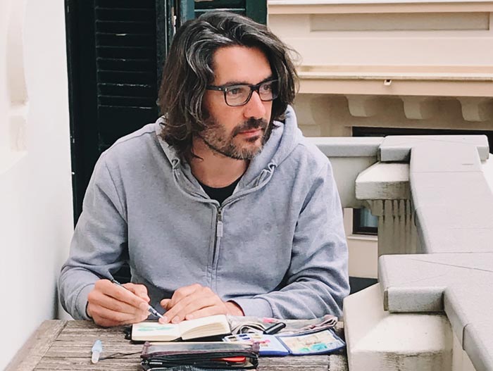 Diego Besné, diseinatzaile grafikoa eta ilustratzailea