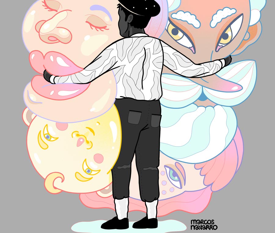 Marcos Navarro, ilustratzailea eta margolaria