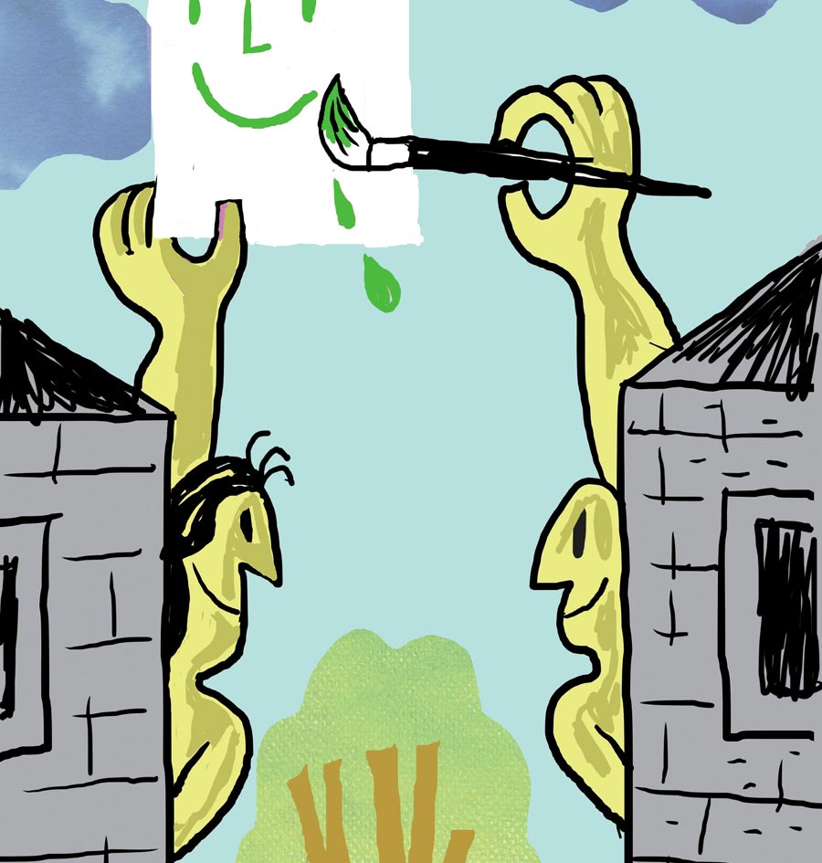 (H)ojalá siempre así, ilustración de Iñaki Martiarena 