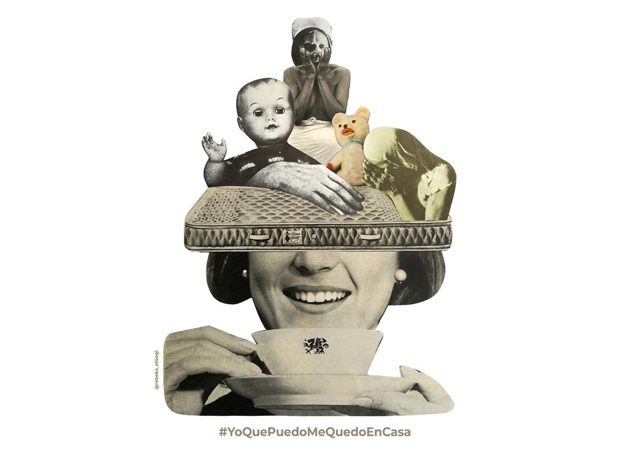 #YoQuePuedoMeQuedoEnCasa, creación de Rebeka Elizegi