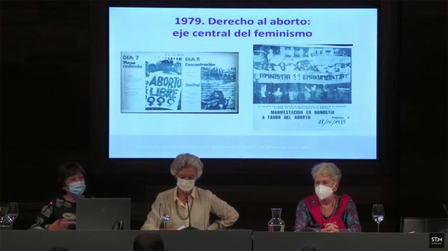 San Telmo Museoa, mesa redonda con Carmen Diez, Miren Garmendia y Begoña Gorospe