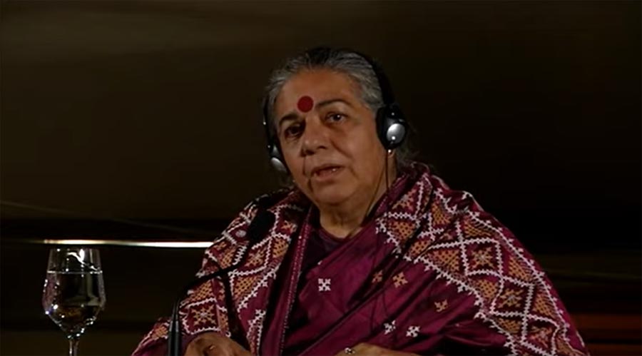 Vandana Shiva San Telmo Museoko hitzaldian