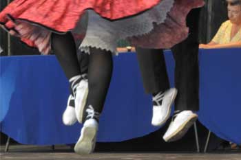 Momento del Concurso de Baile a lo suelto en Donostia / San Sebastián