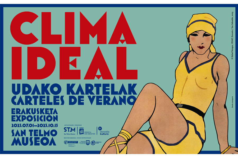 Cartel de la exposición Clima ideal