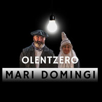 Olentzero eta Mari Domingi Boulevardean