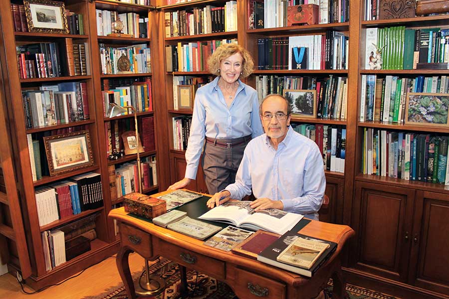 Lola Horcajo eta Juanjo Fernandez Beobide