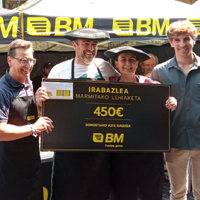 Detalle del cartel de la Semana Grande 2024