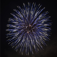 Uno de los fuegos artificiales del concurso