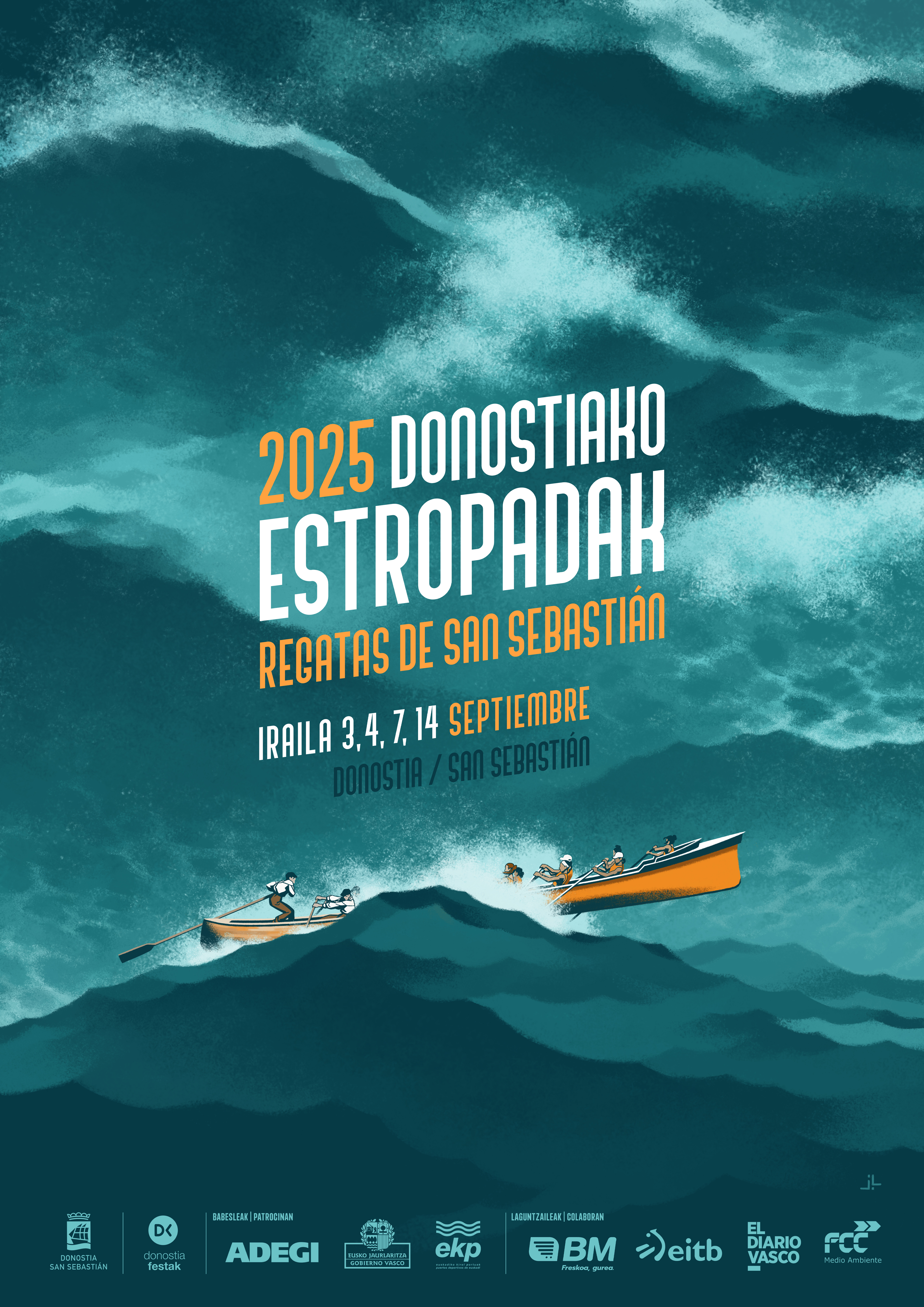 Cartel de las Regatas 2025