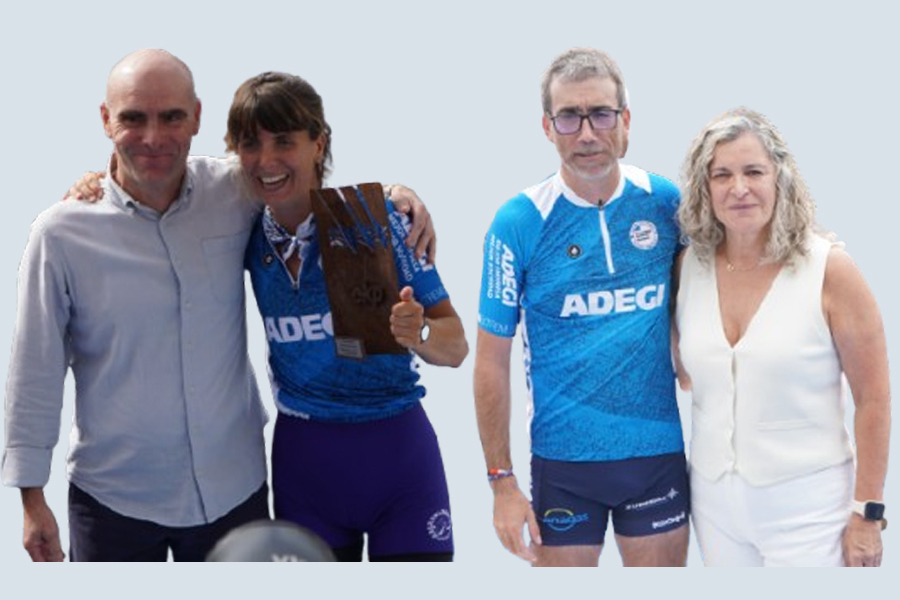 Joana Halsouet y Aitor Lazcano