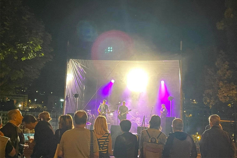Concierto en las fiestas de Oleta