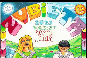 Cartel de fiestas de Zubieta 2025