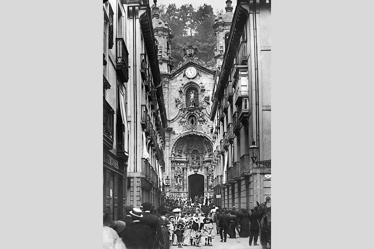 Iglesia Santa María. Gregorio González Galarza, c. 1910 (F-006496)