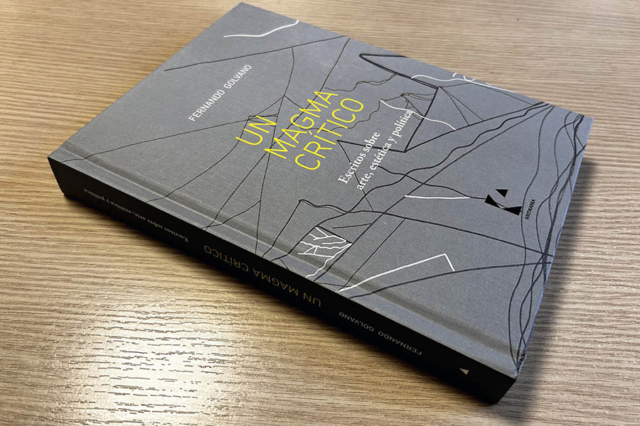 El libro Un magma crítico: Escritos sobre arte, estética y política