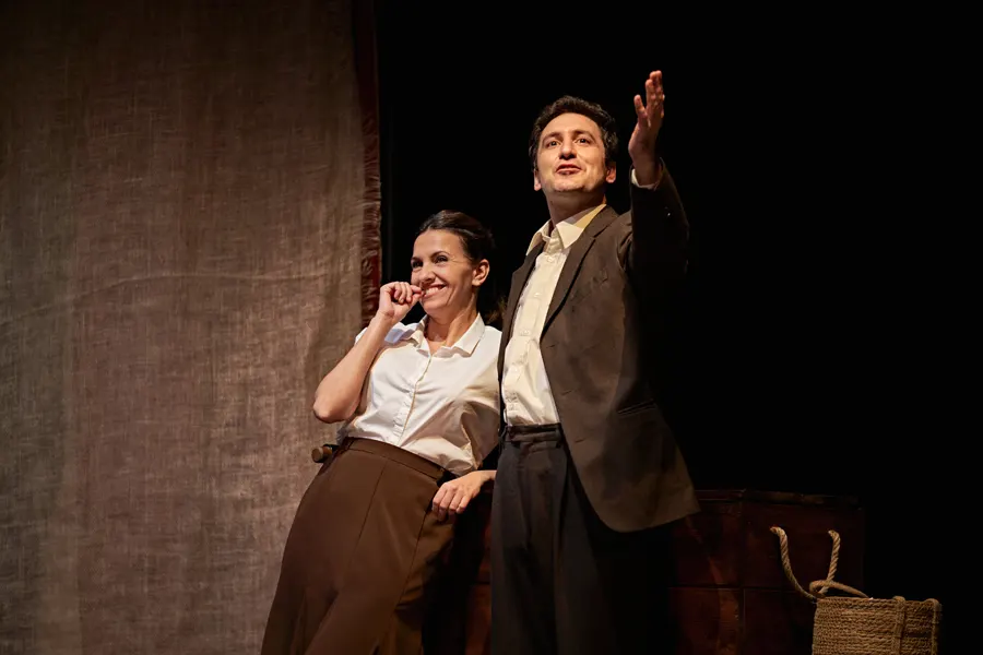 Alex Gadea eta Ana Ruiz protagonistak eszenatokian