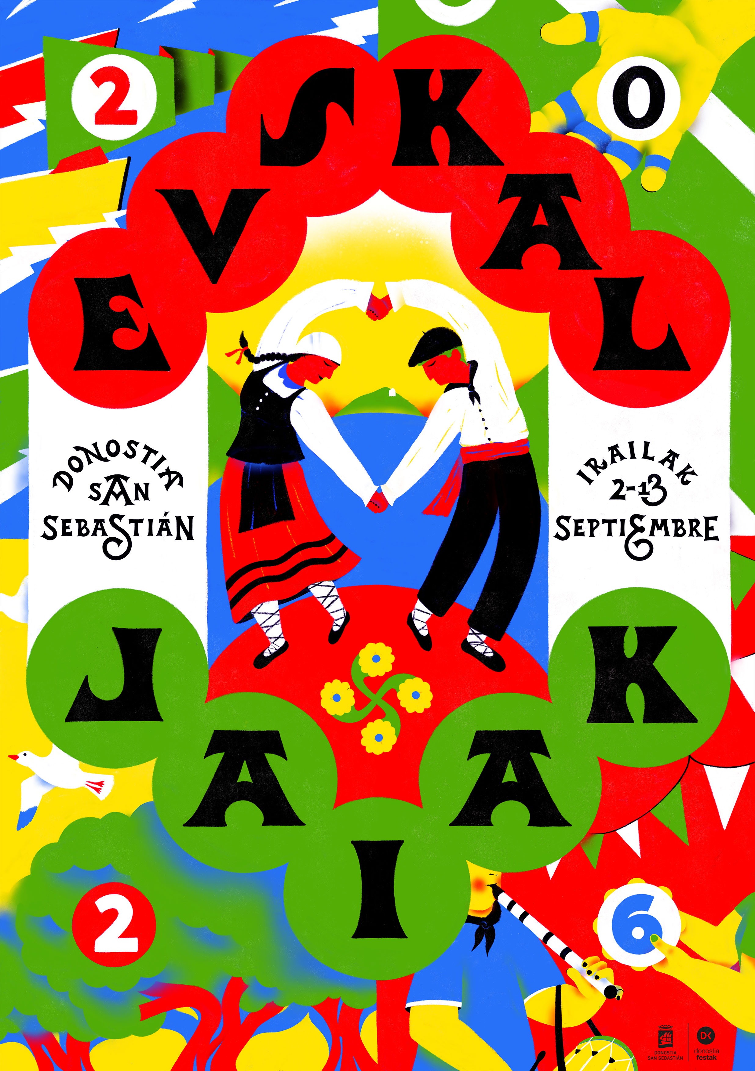 Cartel Euskal Jaiak 2026