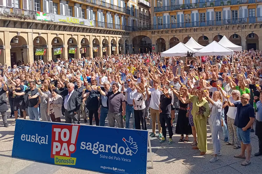 Fotografía del Sagardo Eguna