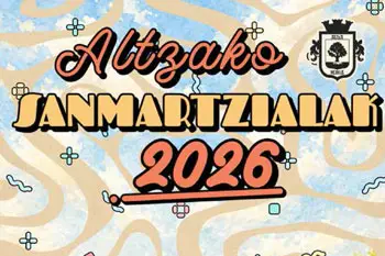 Cartel anunciador de las Fiestas de Altza 2025