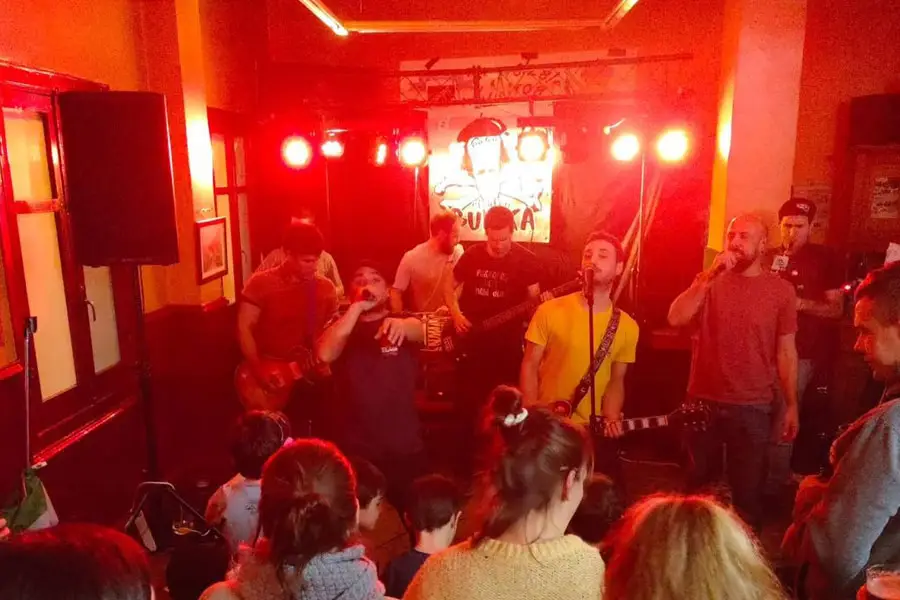 Un concierto en las fiestas de Herrerarera