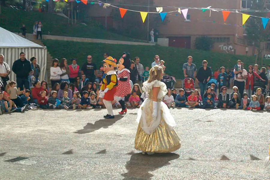 Actividad infantil en las fiestas de Jolastokieta