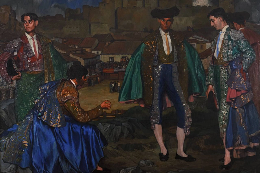 Torerillos en Turégano (1913), Ignacio Zuloaga