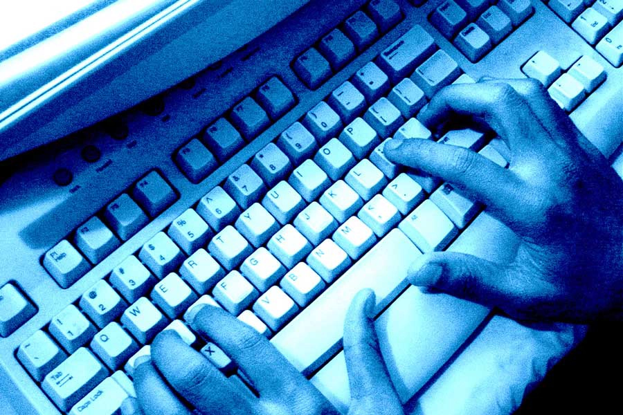 detalle de teclado de ordenador