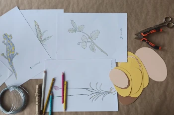 Eskulanetarako materiala