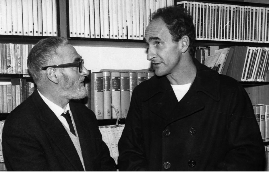 Jorge Oteiza & Eduardo Chillida.