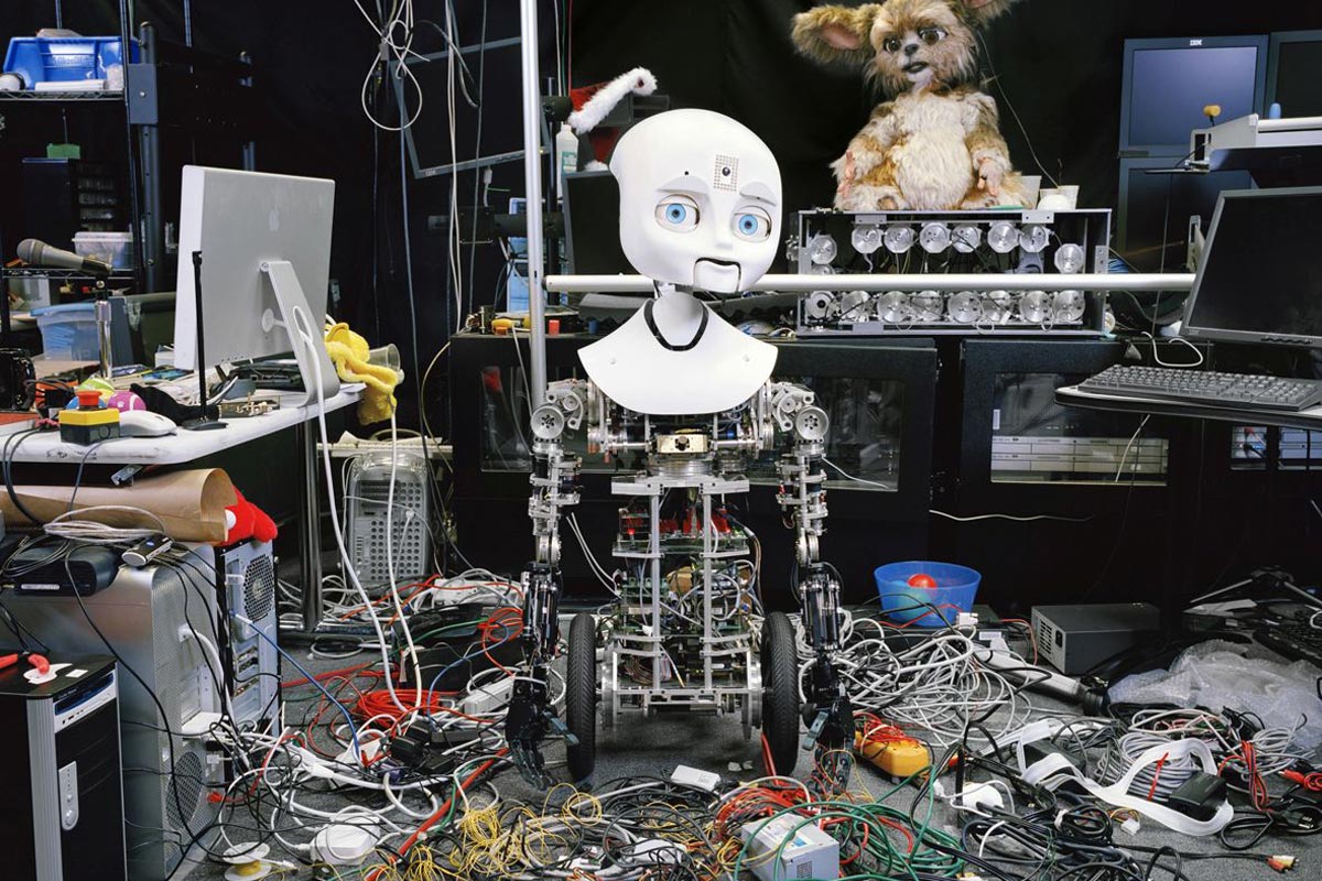 Yves Gellie "Human version 2.07 NEXI", 2009. (Hello, Robot).