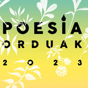 Poesia Orduak 2023: parte del cartel