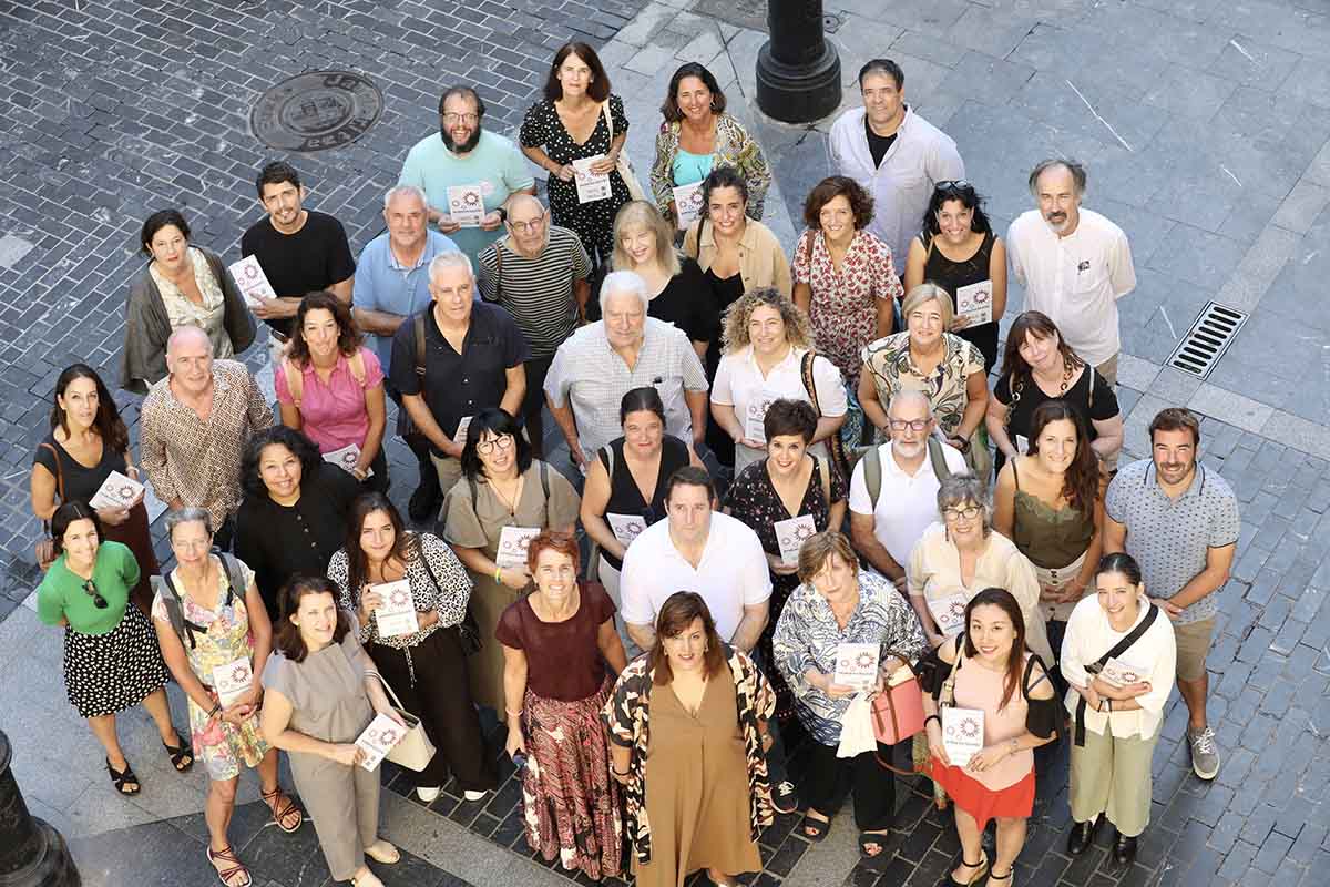 Foto grupal de la rueda de prensa de las Jornadas Europeas de Patrimonio