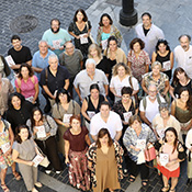 Foto grupal de la rueda de prensa de las Jornadas Europeas de Patrimonio