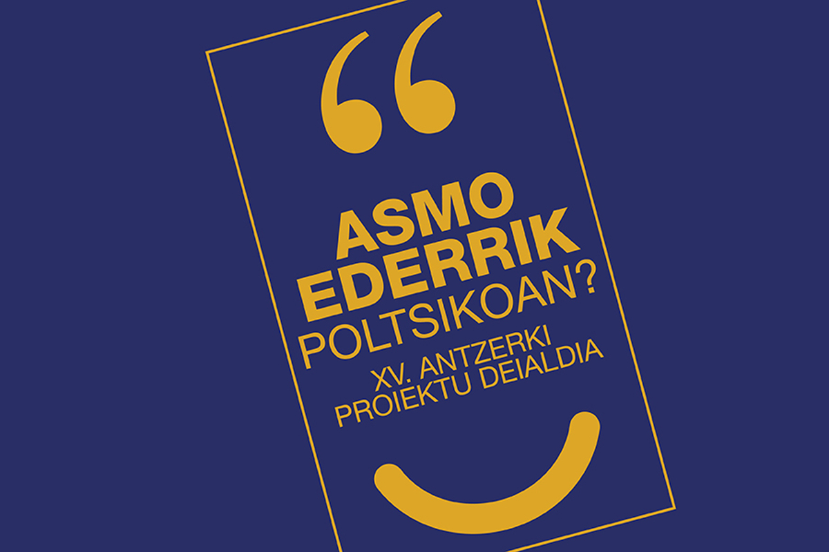 XV. Antzerki Proiektu Deialdia