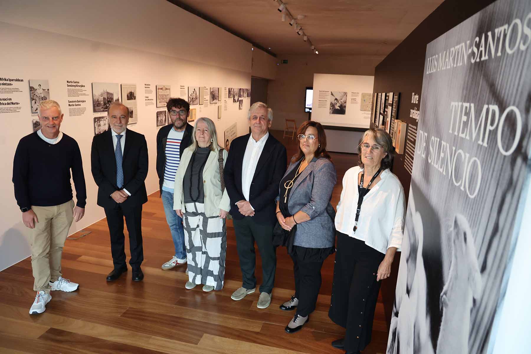 Foto de la presentación de la exposición