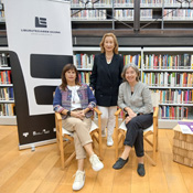 Koldo Mitxelena, Tabakalera eta Donostia Kultura liburutegietako arduradunak