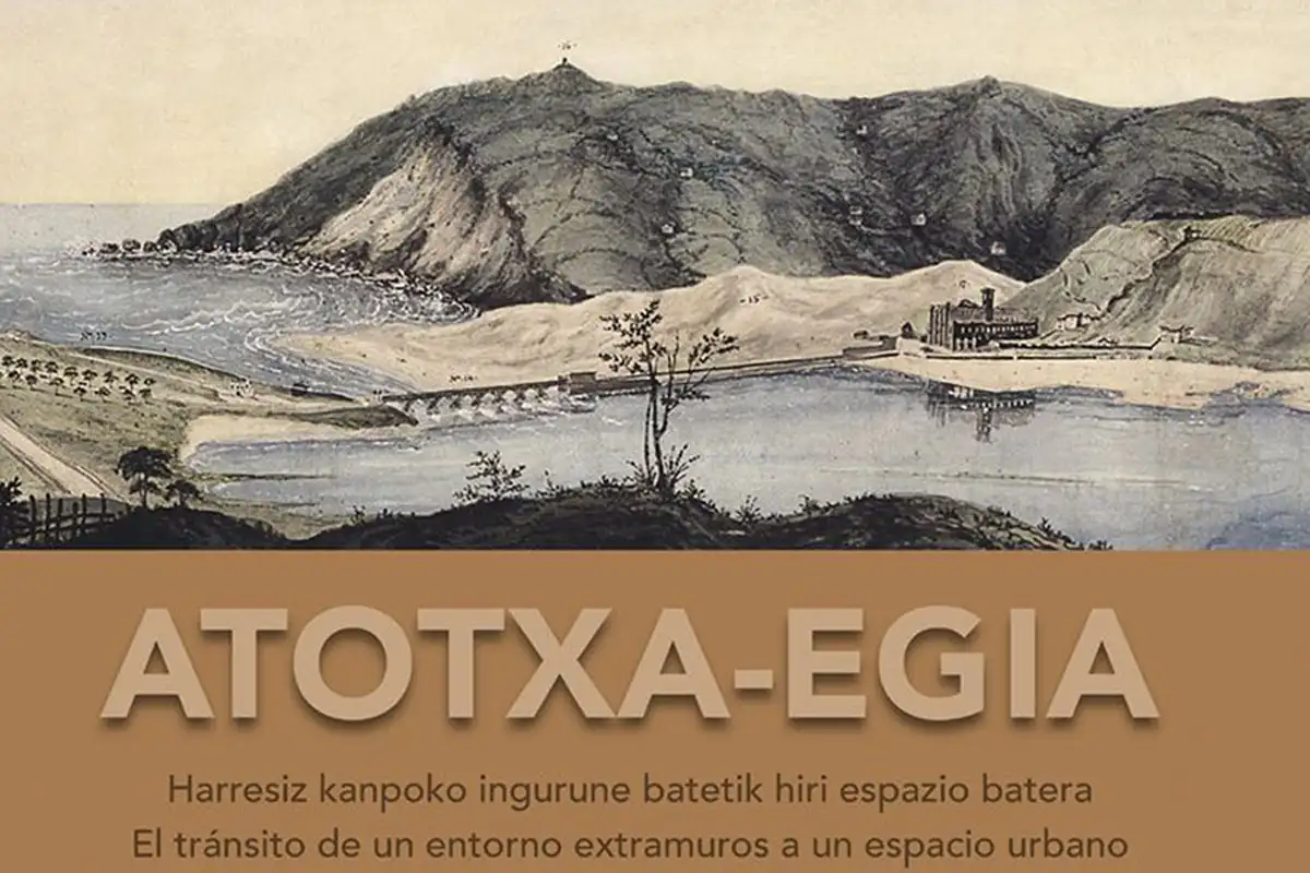 Detalle de la portada del libro Atotxa-Egia