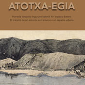 Detalle de la portada del libro Atotxa-Egia
