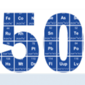 Logo de 50 años divulgaldo Química
