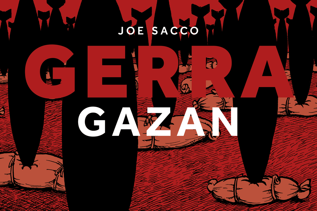 Jose Saccoren Gerra Gazan komikiaren azal zatia
